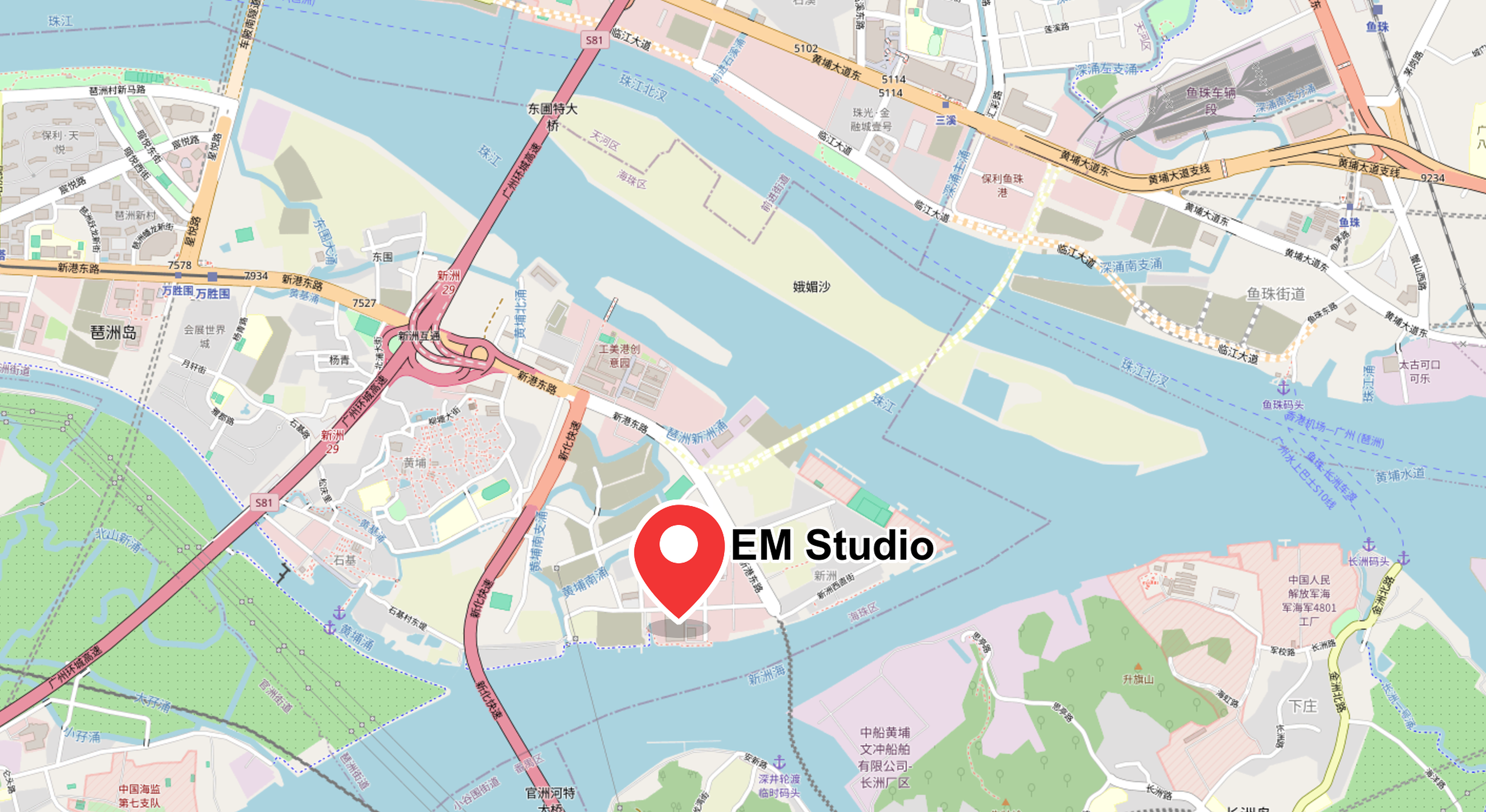 EM STUDIO 地图